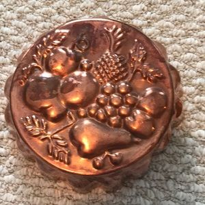 Copper Gelatin Mold